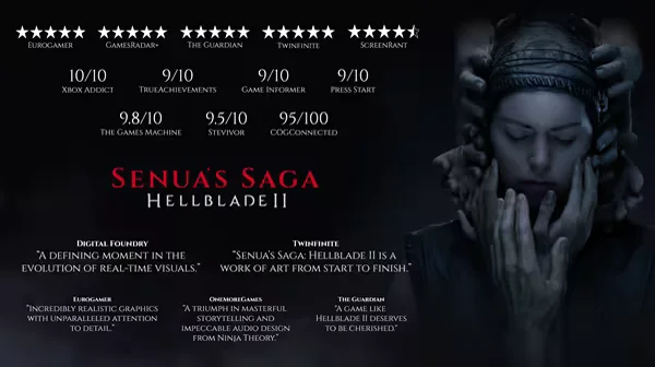 Аренда Senua’s Saga: Hellblade II для PS5 Аренда Senua’s Saga: Hellblade II для PS5