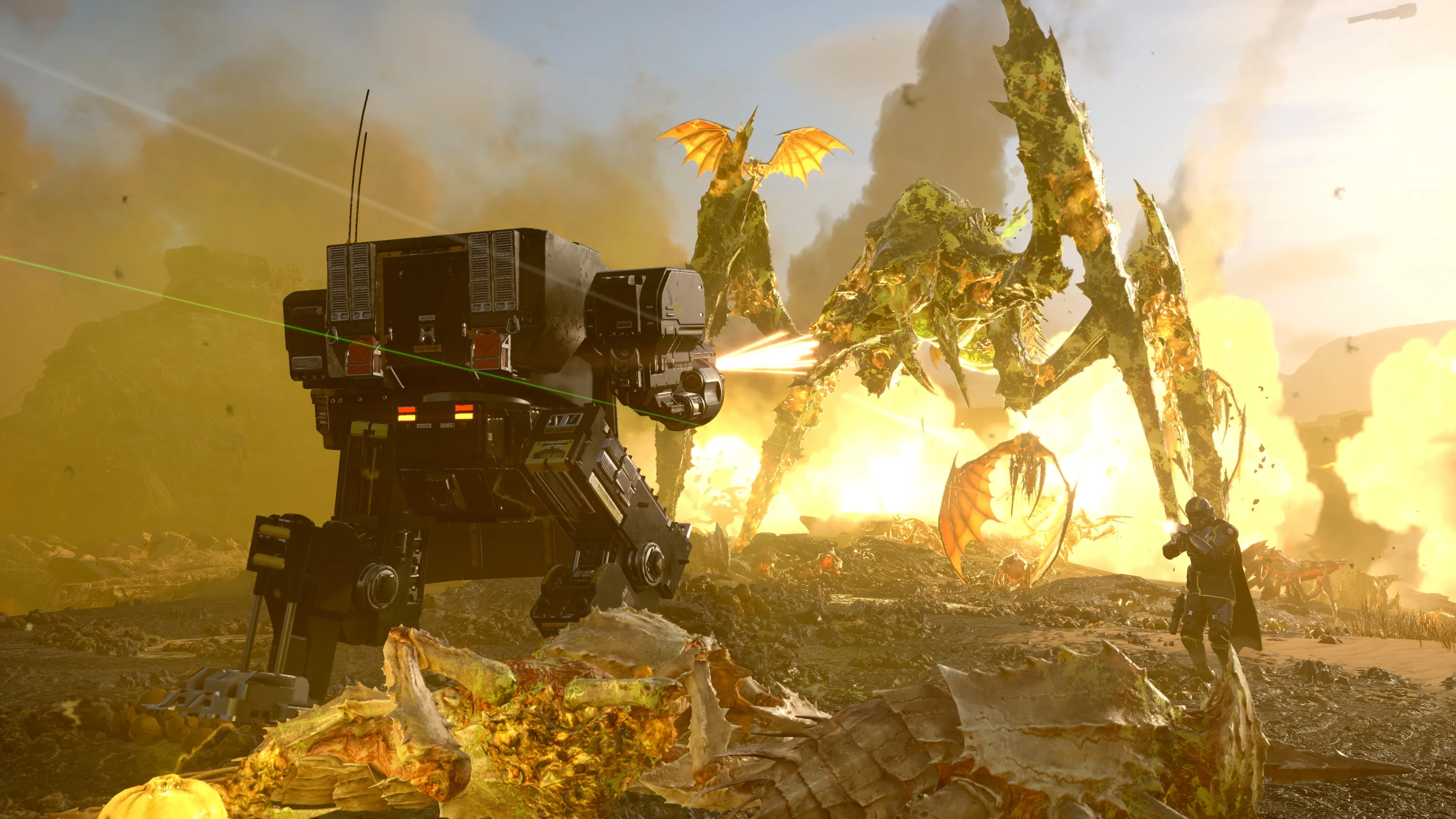 Helldivers 2: Обновление 6.2.2 меняет баланс и добавляет два новых биома