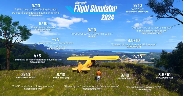 Аренда и прокат Microsoft Flight Simulator 2024 для PS5