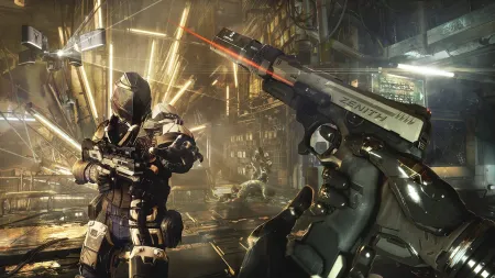 Аренда и прокат Deus Ex: Mankind Divided Digital Deluxe Edition (Все DLC) для PS4 для PS5 Хит
