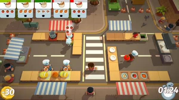 Аренда и прокат Overcooked! + Overcooked! 2 для PS4 для PS5 Хит