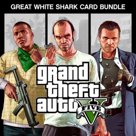 Комплект «Grand Theft Auto V и платежная карта «Белая акула»